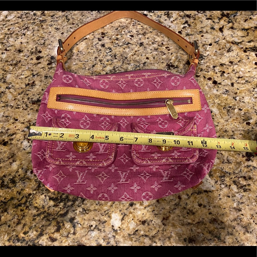 Authentic Louis Vuitton Monogram Pink Baggy PM